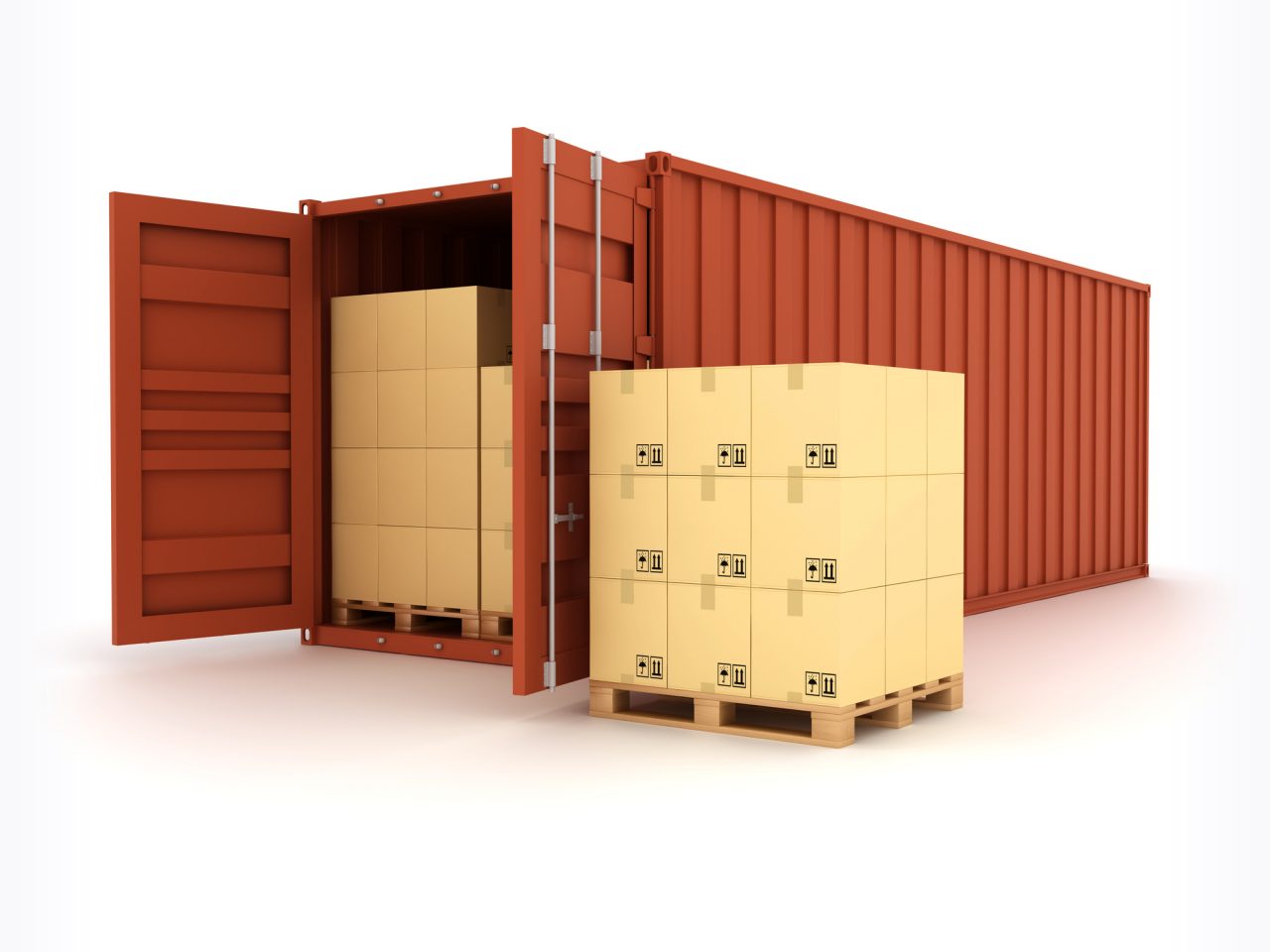 Intermodal Container Transport Heavy Weight Transport